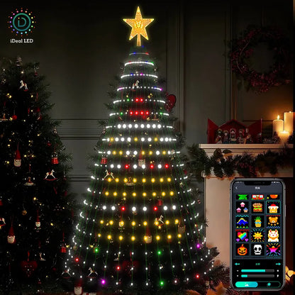 Julelys LED Appstyrt og Fjernkontroll