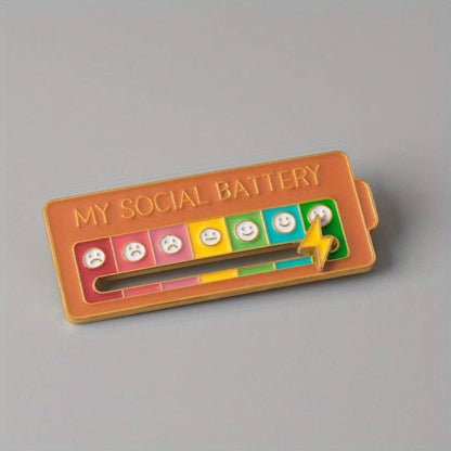 Social Battery pins